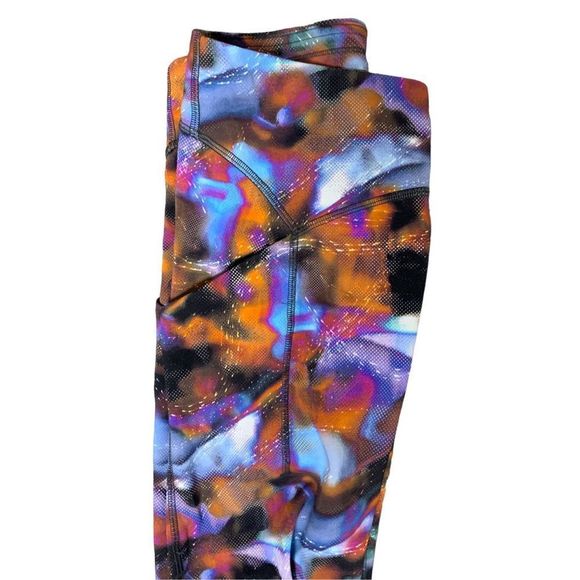 Lululemon, Power Thru Leggings, Size 6, Multicolored, Used & Great Condition. - Picture 3 of 10